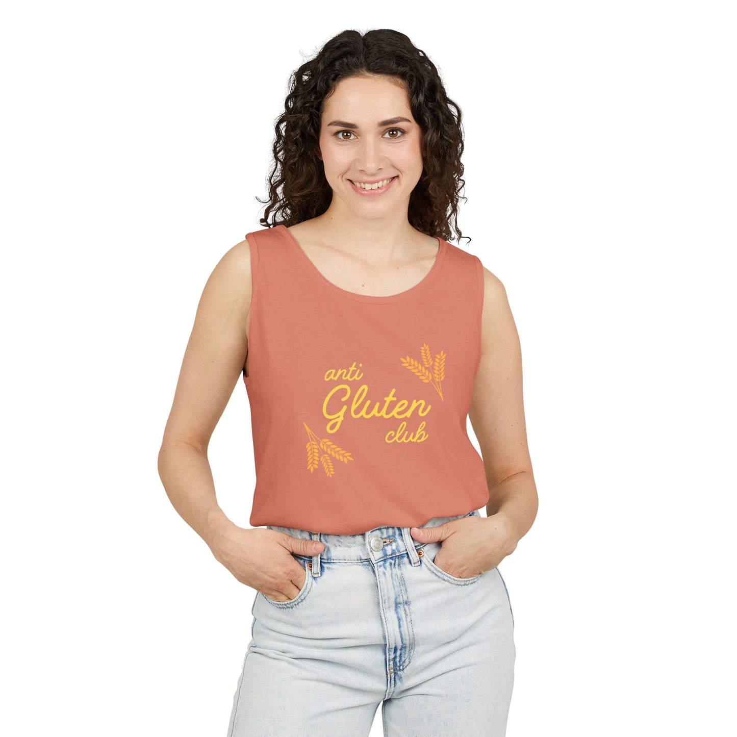 Anti Gluten Club Unisex Tank Top