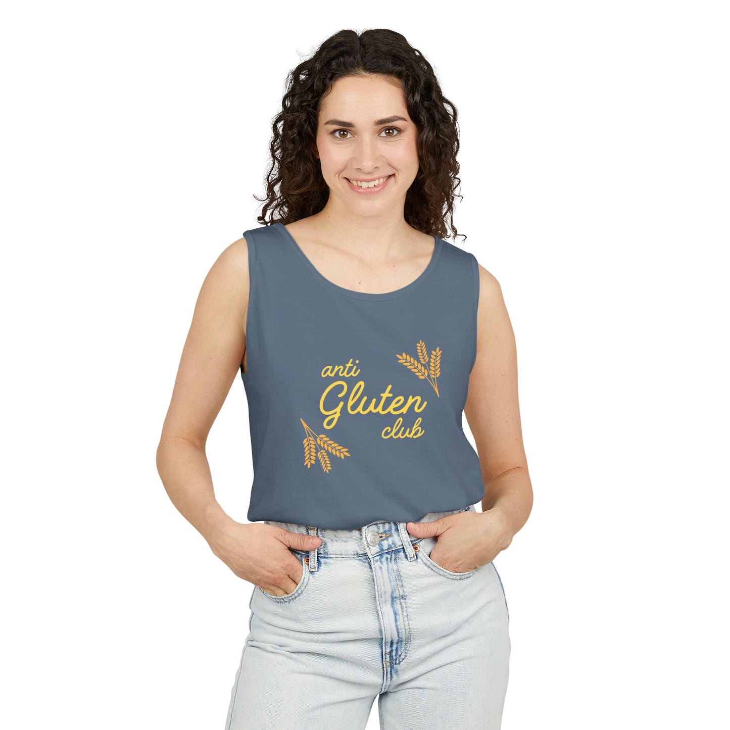 Anti Gluten Club Unisex Tank Top