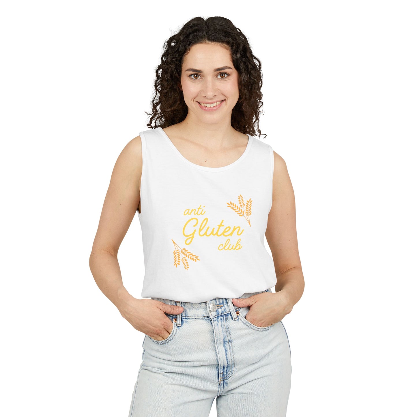Anti Gluten Club Unisex Tank Top