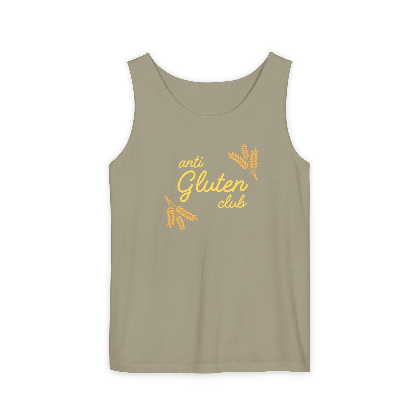 Anti Gluten Club Unisex Tank Top