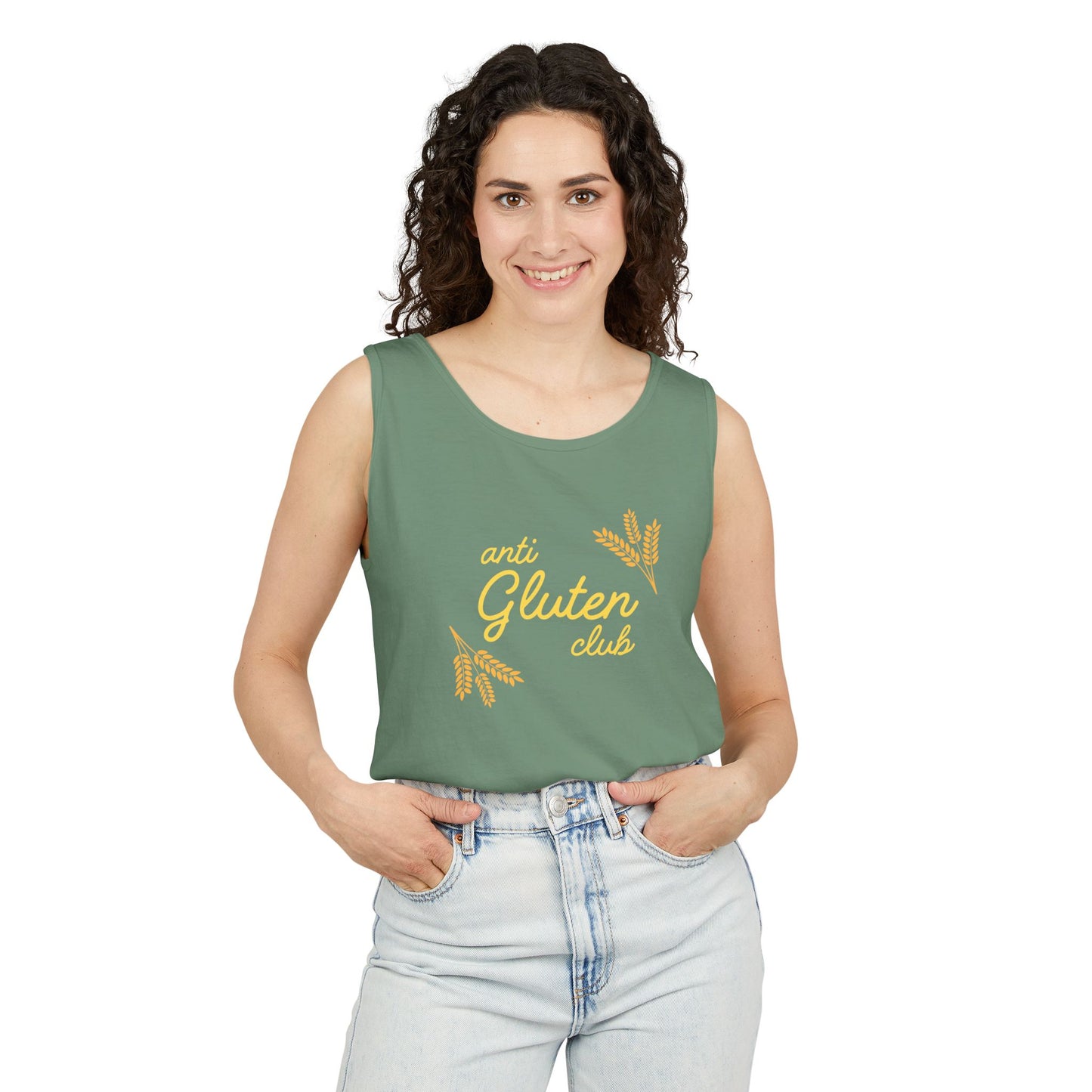 Anti Gluten Club Unisex Tank Top
