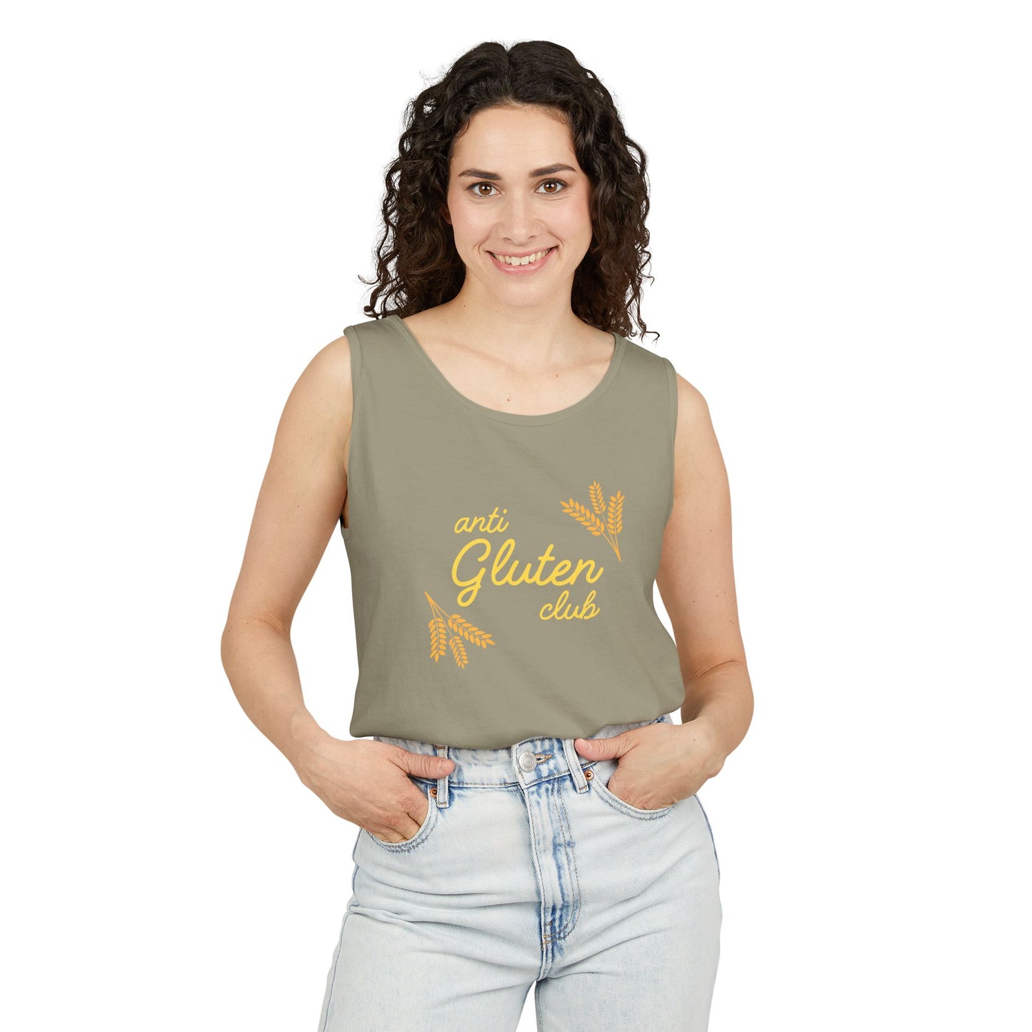 Anti Gluten Club Unisex Tank Top