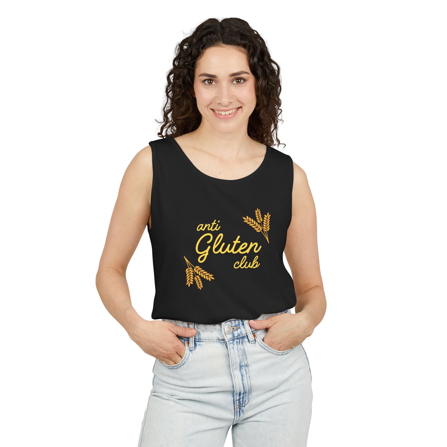 Anti Gluten Club Unisex Tank Top